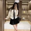 Bestseller Miu Miu Hemd Navy Logo Kollektion