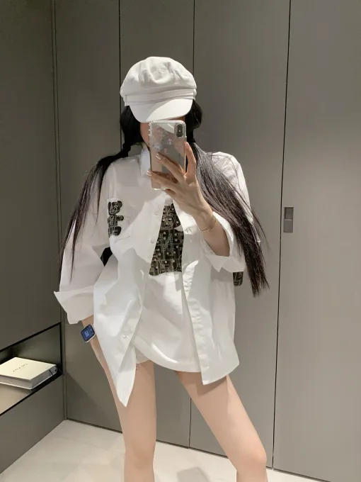 Bestseller Fendi Shirt Strass Stil