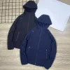 Hochwertiger Descente-Mantel in Schwarz, klassische Kollektion