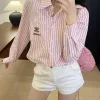 Bestseller Chanel Shirt Blau Gestreift Kollektion