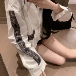 Premium Dior Hemd Weiß Luxus