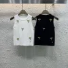 Luxus Chanel Weste Weiß Strick Kollektion
