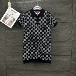 Hochwertige Gucci-Kleider aus der Black Knit Jacquard Collection
