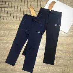 Premium Qualität Mammut Hose Schwarz Atmungsaktiv Luxus