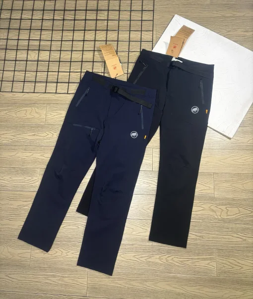 Premium Qualität Mammut Hose Schwarz Atmungsaktiv Luxus