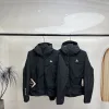 Hochwertige Nike-Jacken mit weißer Stickerei-Kollektion