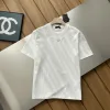Luxus Prada Kurzarm Schwarz Baumwolle Washed Style