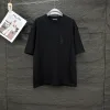 Luxus Chrome Hearts Kurzarm Schwarz Baumwolle Strass Luxus