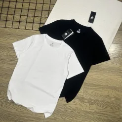 Premium Descente Kurzarm Schwarz Logo Style