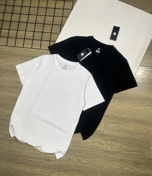 Premium Descente Kurzarm Schwarz Logo Style