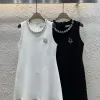 Premium Dior Weste Weiß Strick Kollektion