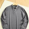 Hochwertige Burberry Shirts Grüne Fleece Retro Kollektion