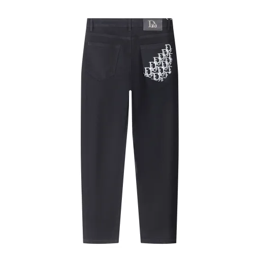 Premium Dior Jeans Baumwolle gewaschen Luxus