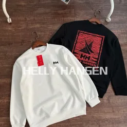 Premium Qualität Helly Hansen Langarm Schwarz Atmungsaktiver Stil