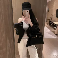 Luxus Alexander Wang Hemd Schwarz Casual Style