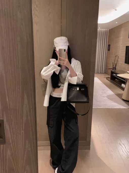 Premium Alexander Wang Hemd Schwarz Casual Luxury