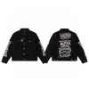 Luxus Balenciaga T-Shirts Schwarz Denim Vintage Luxus