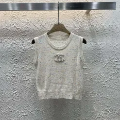 Premium Chanel Weste Strick Luxus