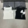 Luxus Chanel Weste Weiß Strick Luxus