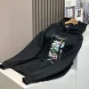 Hochwertiger Fila Hoodie in Schwarz, lässiger Stil