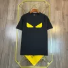 Luxus Fendi Kurzarm Schwarz Baumwolle Klassischer Stil