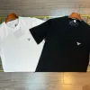 Luxus-Kurzarm-Kollektion von Prada mit schwarzem Logo