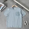 Premium Qualität Sacai Kurzarm T-Shirts Schwarz Baumwolle Patchwork Luxus