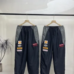 Premium Supreme Jacken Schwarzes Logo Luxus
