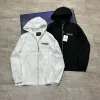 Premium Balenciaga Mäntel Schwarz bestickt Stil