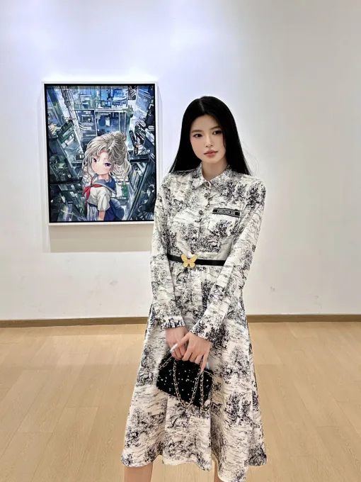 Premium Dior Hemd Print Luxus