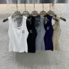 Premium Louis Vuitton Weste Weiß Strick Luxus