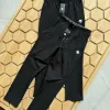 Premium Qualität Descente Hose Schwarz Logo Luxus