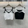 Bestseller Miu Miu Hosenträger Weiß Strick Logo Kollektion