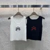 Bestseller Chanel Weste Weiß Strick Bestickt Luxus