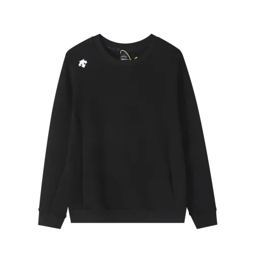 Bestseller Descente Sweatshirts Black Nylon Casual Kollektion