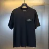 Premium Fendi Kurzarm Schwarz gewaschen Luxus