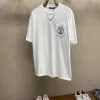 Bestseller Louis Vuitton Kurzarm Baumwolle Klassischer Stil