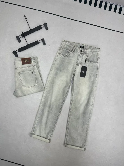 Bestseller Fendi Jeans Leder Casual Kollektion