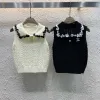 Bestseller Chanel Weste Schwarz Strickstil