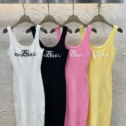 Premium Chanel Weste Weiß Strick Jacquard Luxus