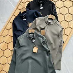 Luxus The North Face Langarm Schwarz Casual Style