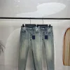 Premium Louis Vuitton Jeans Leder gewaschen Luxus
