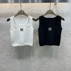 Hochwertige Loewe Weste Weiß Logo Kollektion