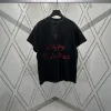 Bestseller Balenciaga Kurzarm Rot Baumwolle Klassischer Stil