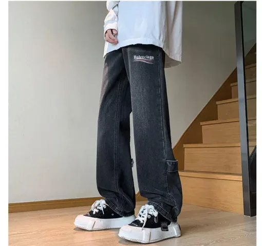 Bestseller Balenciaga Jeans Black Calf Retro Kollektion