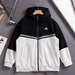 Premium Adidas Jacken Fleece Patchwork Luxus