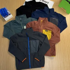Bestseller Patagonia Mantel Grün Fleece Atmungsaktiv Stil
