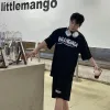 Luxus Balenciaga Kurzarm Schwarz Baumwolle Luxus