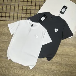 Premium Lululemon Kurzarm Grau Baumwolle Elegant Luxus