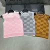 Luxus Gucci Weste Pink Strick Jacquard Luxus